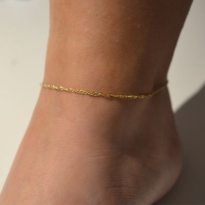 Twisted Anklet Gold